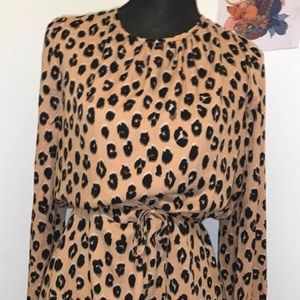A new day cheetah dress size medium